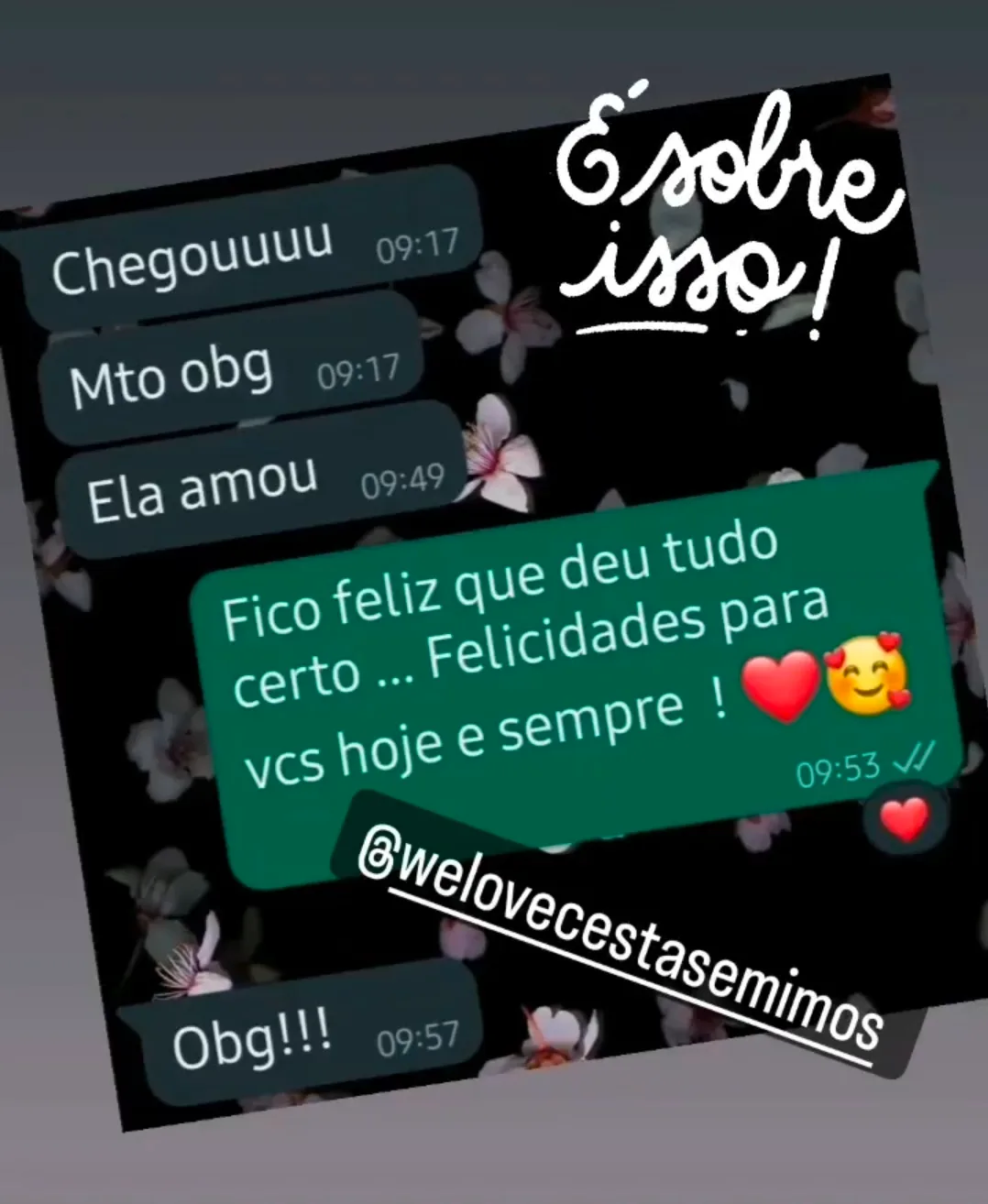 Avaliação 11 de cliente no Google
